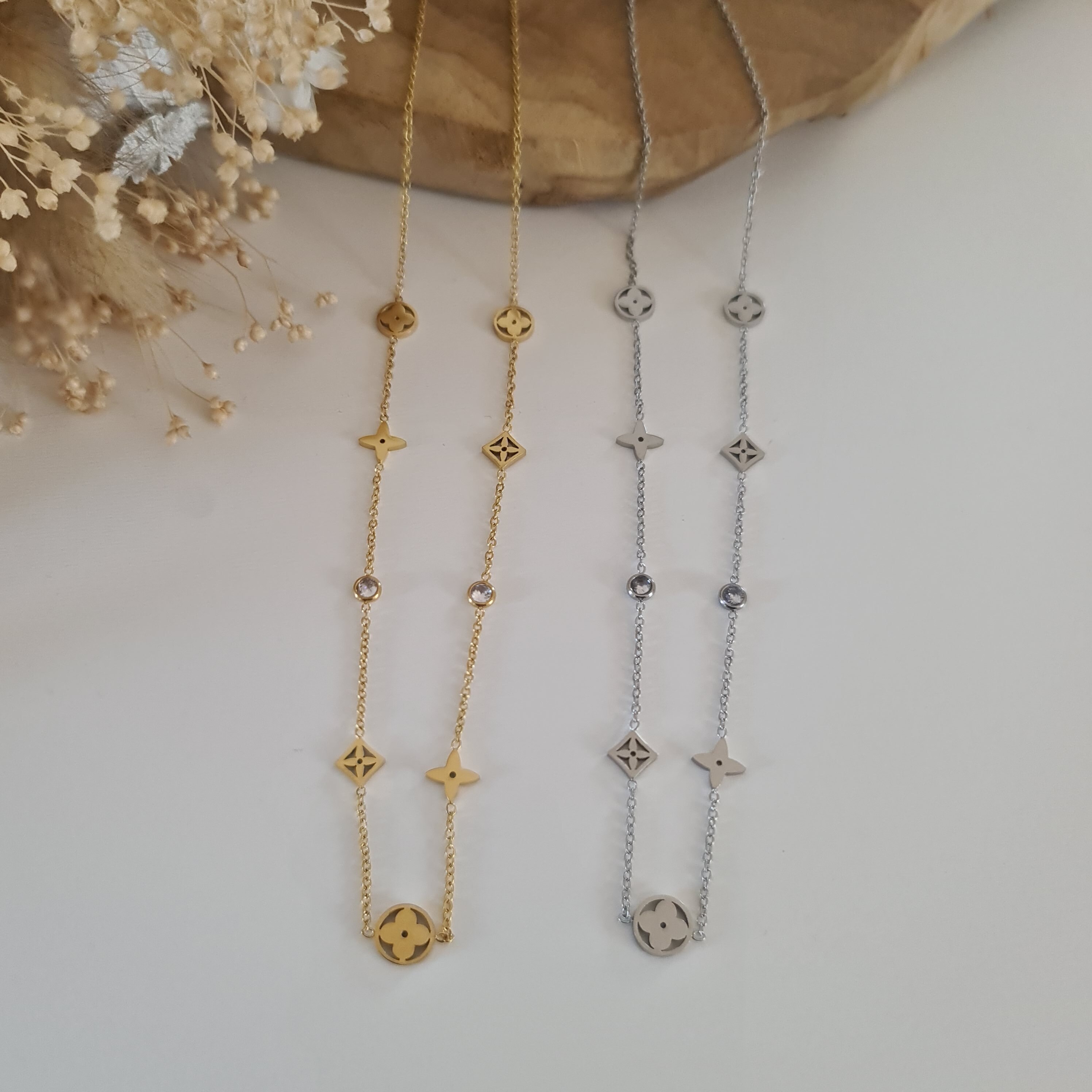 Louis vuitton necklace etsy deals
