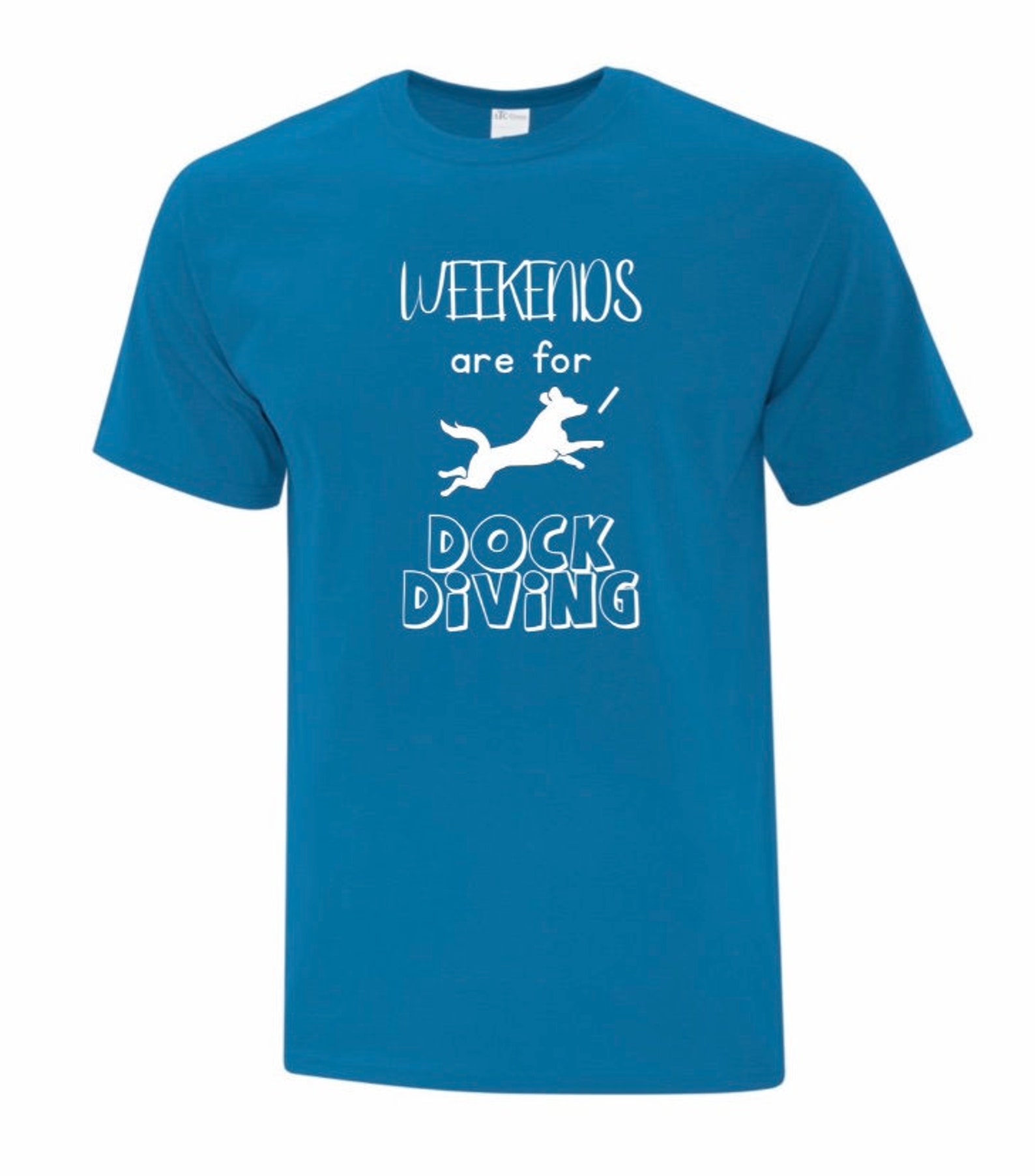 Weekends are for Dock Diving tshirt Etsy