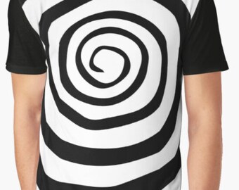 motionless in white spiral shirt