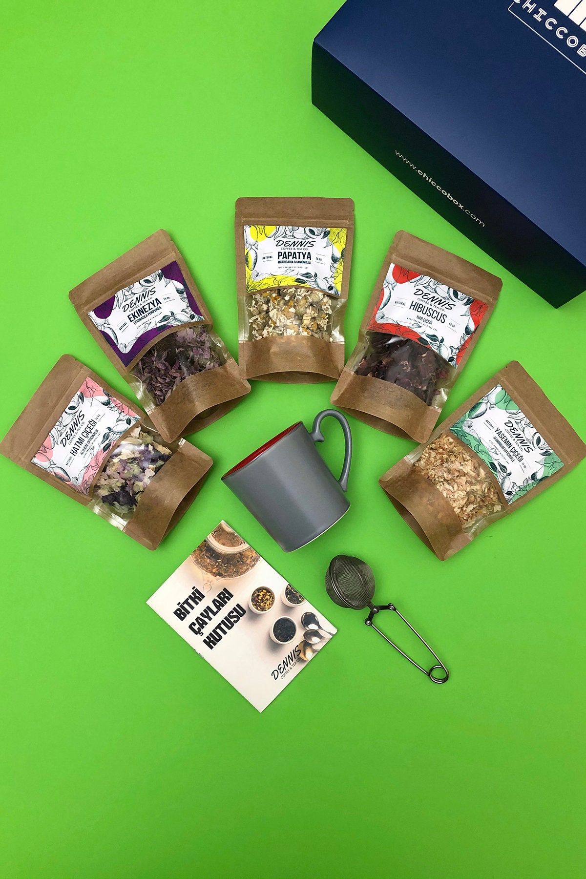 Tea Gift Box Organic Tea Gift Box Tea Sampler Set Care Etsy UK