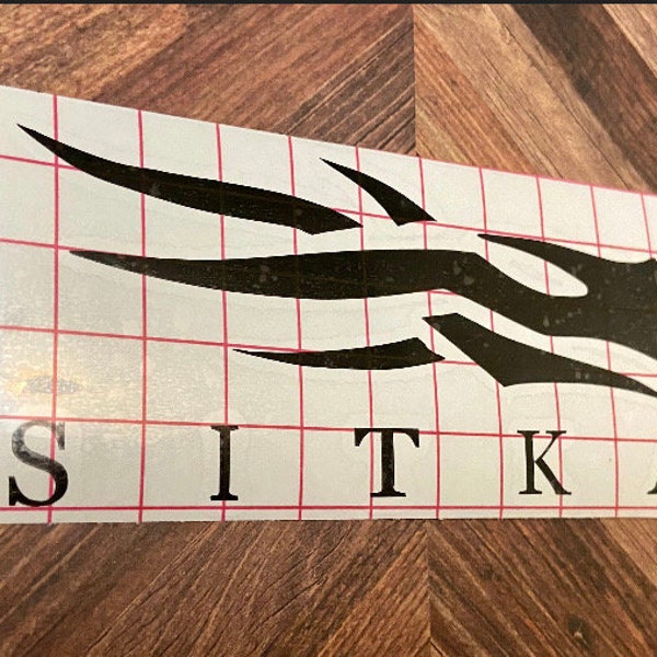 Sitka Logo Decal | Hunting Gear | Sitka inspired