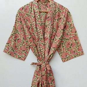Cotton Kaftan, Indian Floral Kaftan, Long Caftan,Dress For to be Moms, Beach Cover up, Sleepwear, Indian Kaftan, Maxi Dress,Bikini Cover Up