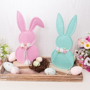 Rabbit figure Easter Easter bunny Easter decoration Easter decoration decoration decorative figure decorative rabbit spring Easter egg Easter nest