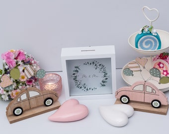 Decoration wedding gift money box gift idea table decoration table decoration decoration heart wedding car money gift cake stand candy bar