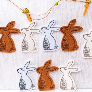 Rabbit figure Easter Easter bunny Easter decoration Easter decoration decoration decorative figure decorative bunny spring Easter decoration pendant hanger Easter bush