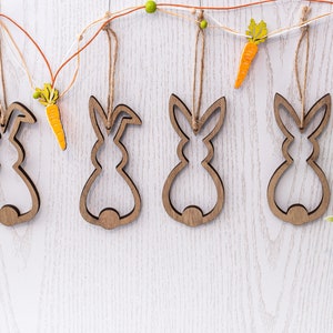 Rabbit figure Easter Easter bunny Easter decoration Easter decoration decoration decorative figure decorative bunny spring Easter decoration pendant hanger Easter bush