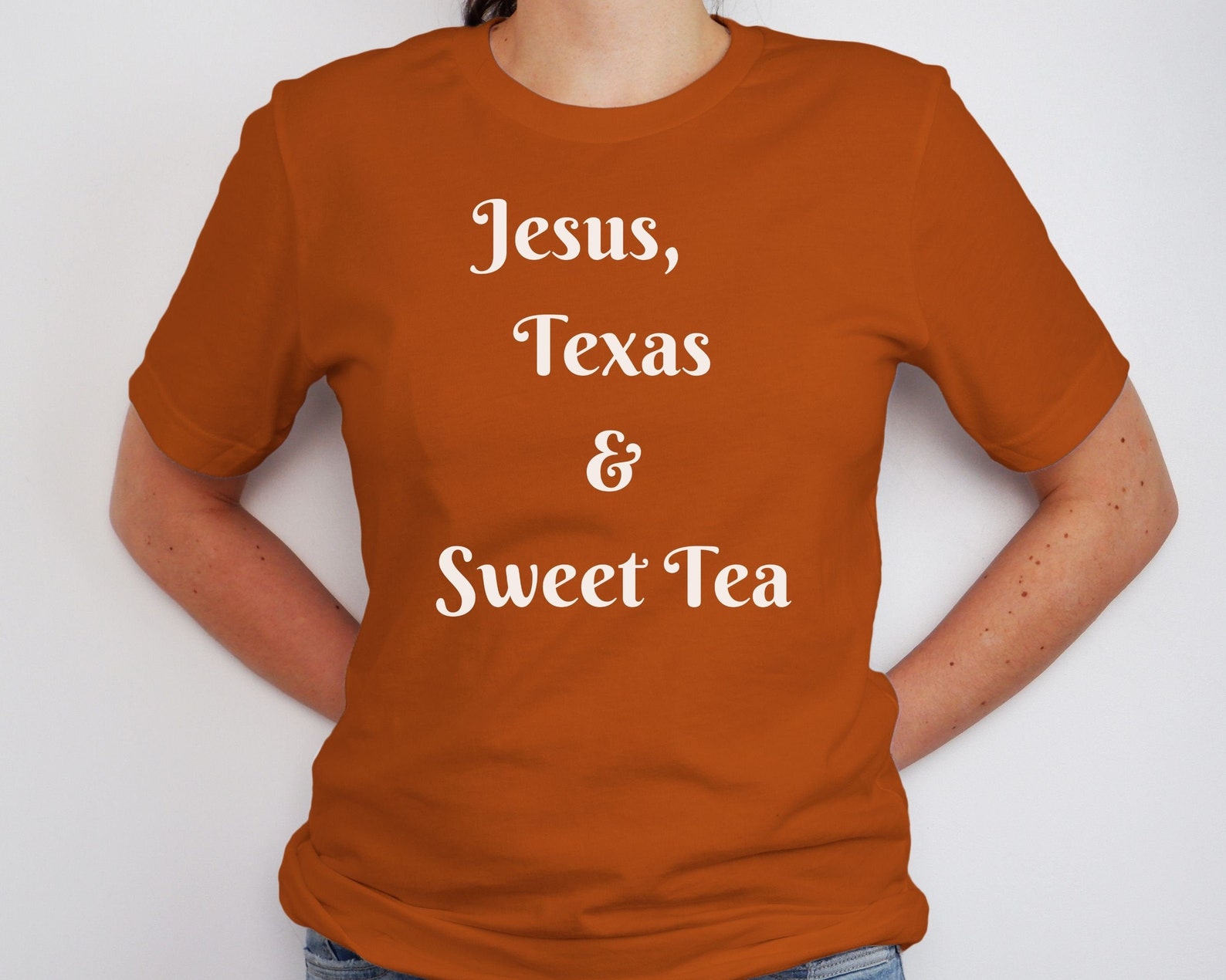 baptized in sweet tea shirt