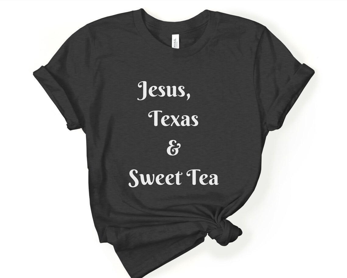 baptized in sweet tea shirt