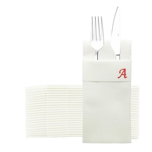 Custom pirnted  Airlaid Napkin, Perfect Size Linen-Like Handmade Disposable, Pocket wedding napkins for reception or Events