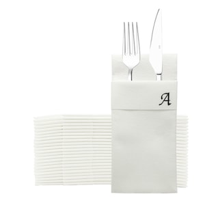 Personalized printed Airlaid Napkin, Perfect Size Linen-Like Handmade Disposable, Pocket wedding napkins for reception or Events