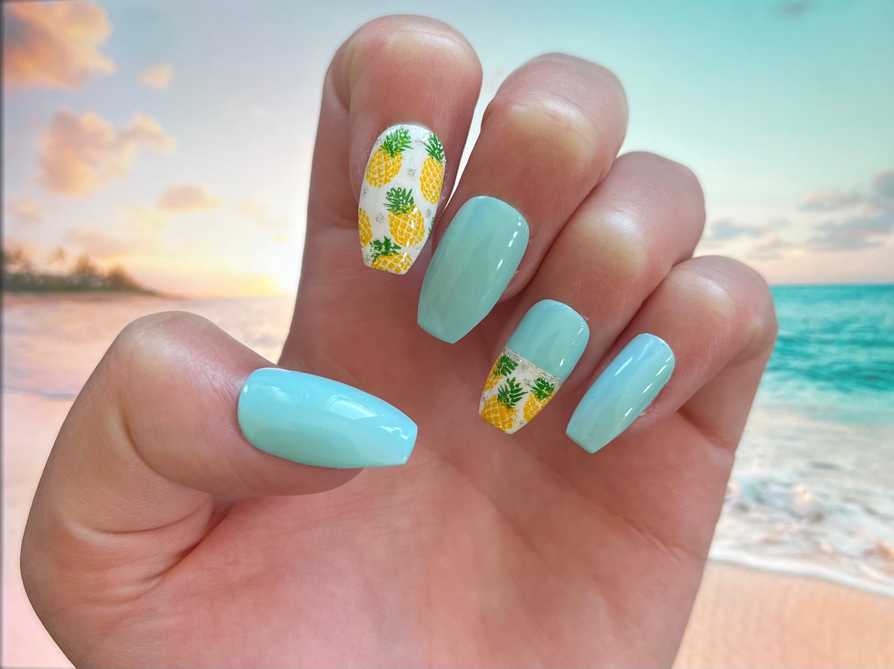 Hawaiian Nails - Etsy Hawaiian Nails - Etsy