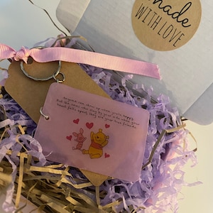 Winnie the Pooh 2.0 design keyring