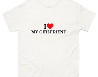 Ik hou van mijn vriendin-T-shirt