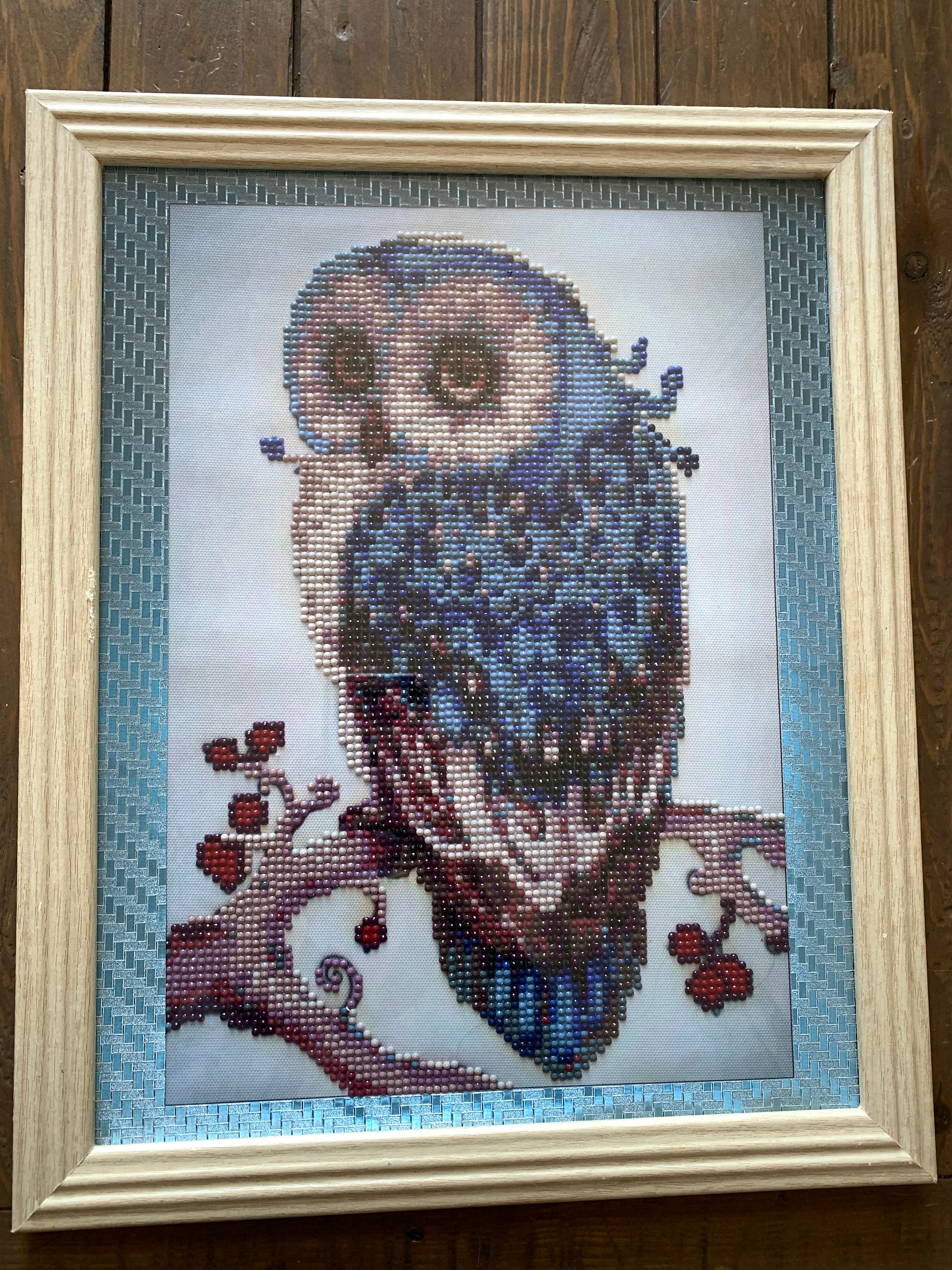 Hand Made Wall Art Framed Diamond Painting Etsy