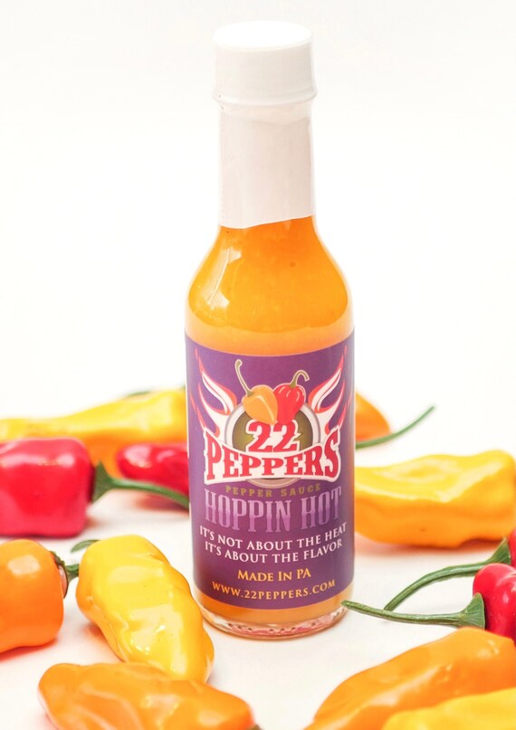 Trinidad Scorpion Hot Sauce Yellow Bell Pepper Scorpions. Etsy