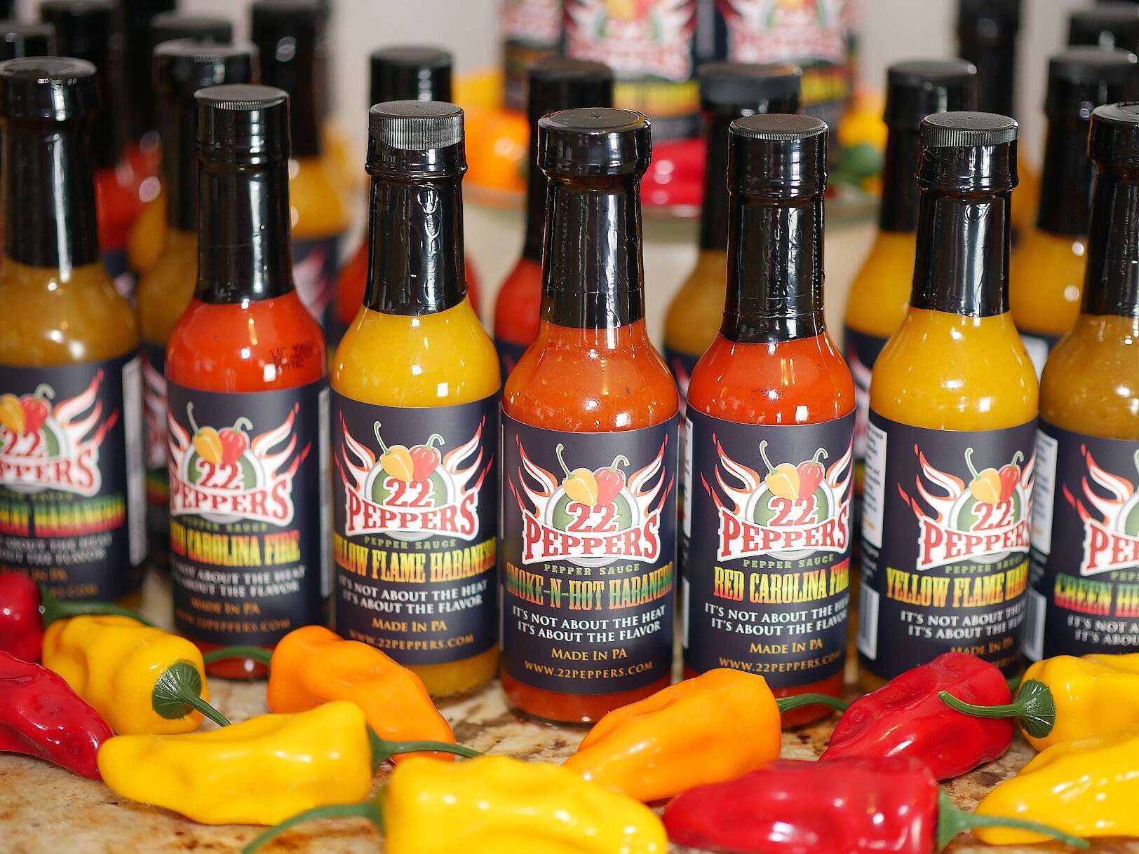 Carolina Reapers Carolina Reaper Pepper Hot Sauce Salsa de Etsy España