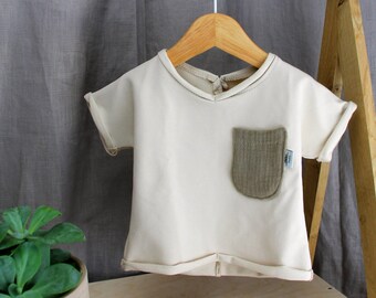 Neutral organic cotton t-shirt