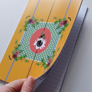 Save the Bees . Soft cover . 100% recycled Notebook