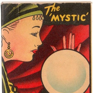 The Mystic Fortune Teller Deck | DIGITAL ONLY | Includes Instructions | Tarot | Oracle | Ephemera | Witchcraft | Pagan | Wicca | Vintage