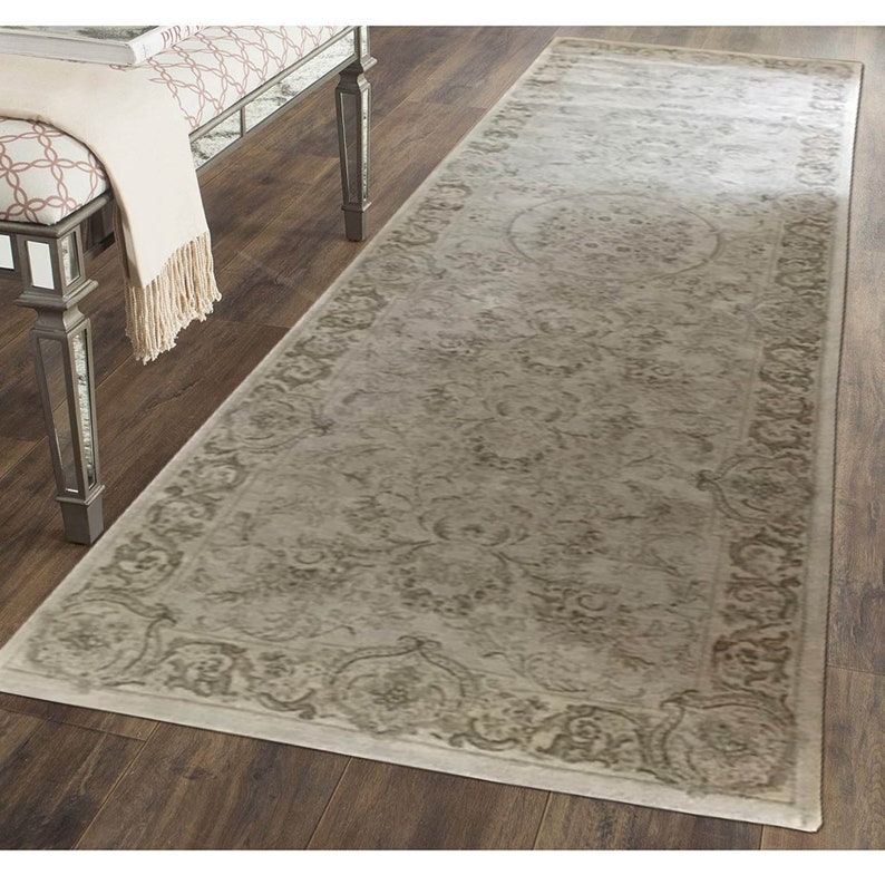 Laura Ashley Runner/Hall WOOL/COTTON 67x240 Taupe/Beige Etsy