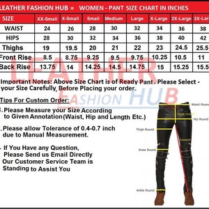 Women's & Girls 100% Real Soft Lambskin Leather Stretched Skinny Fit ...