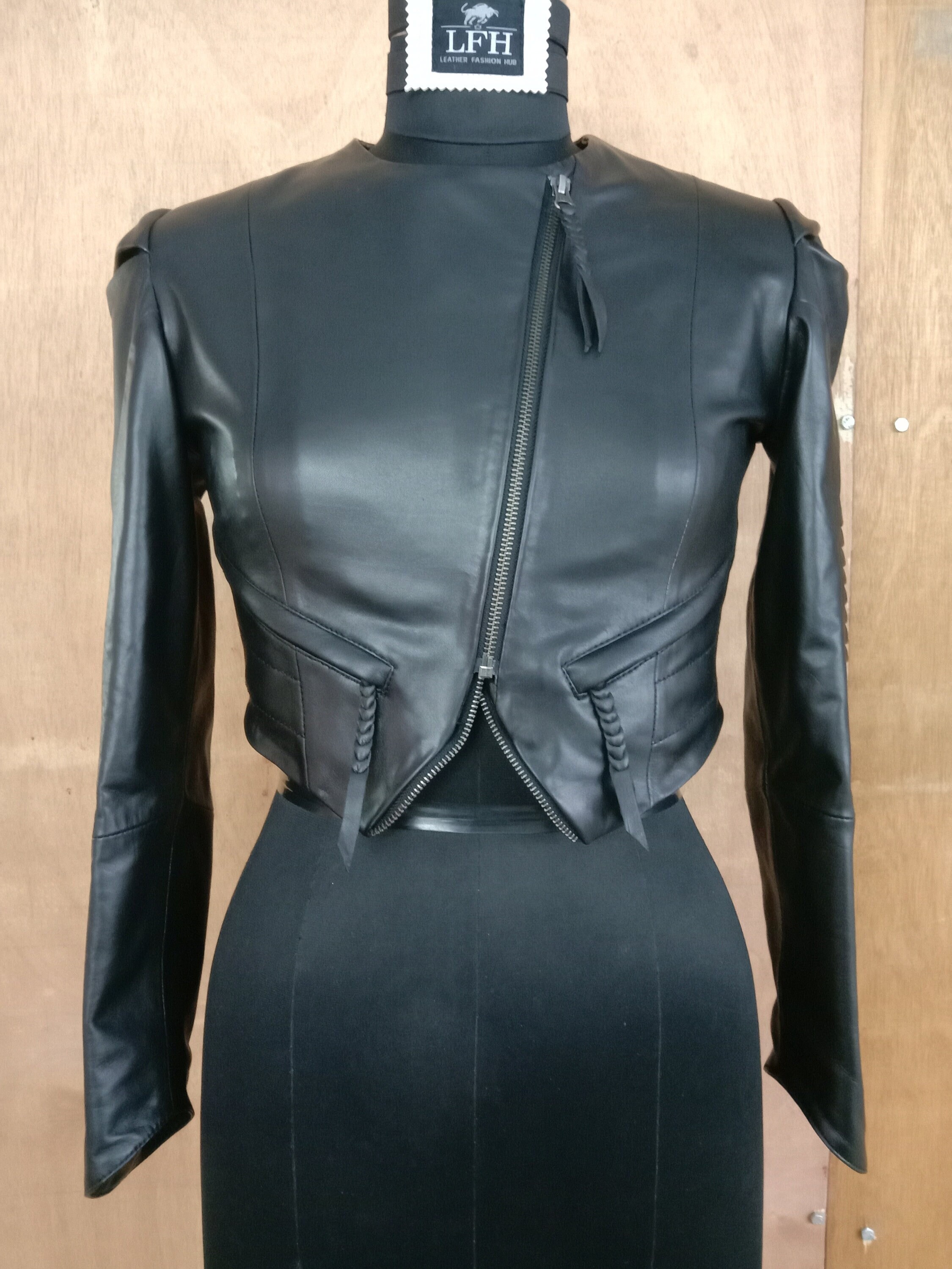 Women & Girls 100% Real Lambskin Leather Cropped Motor Bolero - Etsy