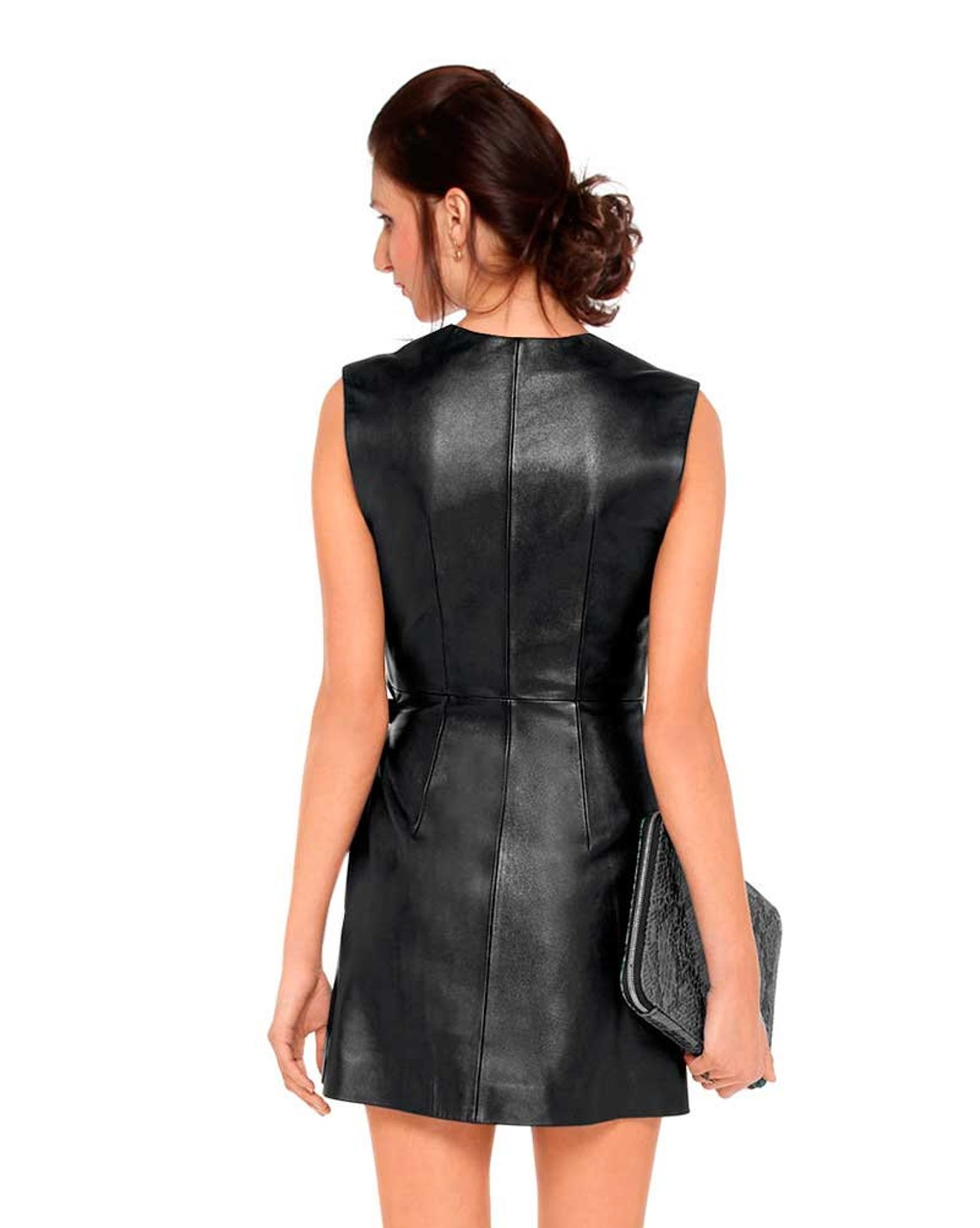 CC Mary Jane Plain Black Round Nose Lambskin main image 0