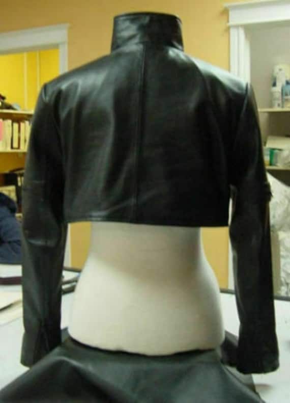 Bolero cuir biker new arrivals