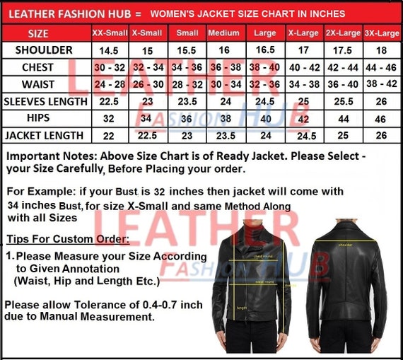 How To Measure Motorcycle Jacket Size Motorcycle Leather Jacket