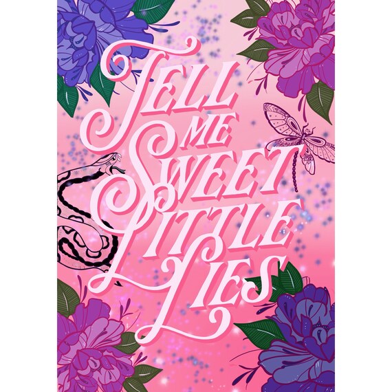 Tell me sweet little lies Etsy Tell me sweet little lies Etsy