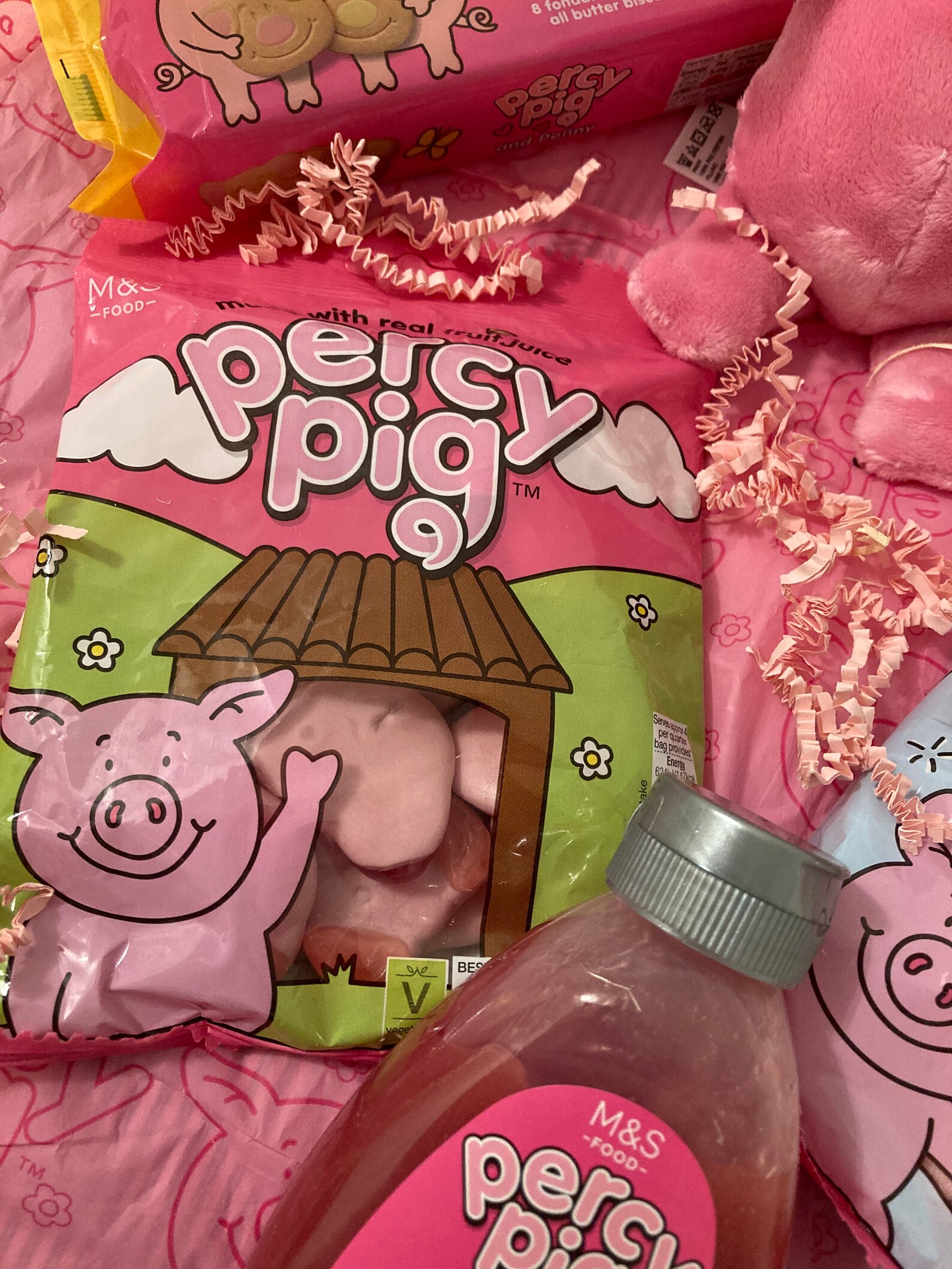 Percy Pig Ultimate Soft Toy Hamper Etsy Hong Kong
