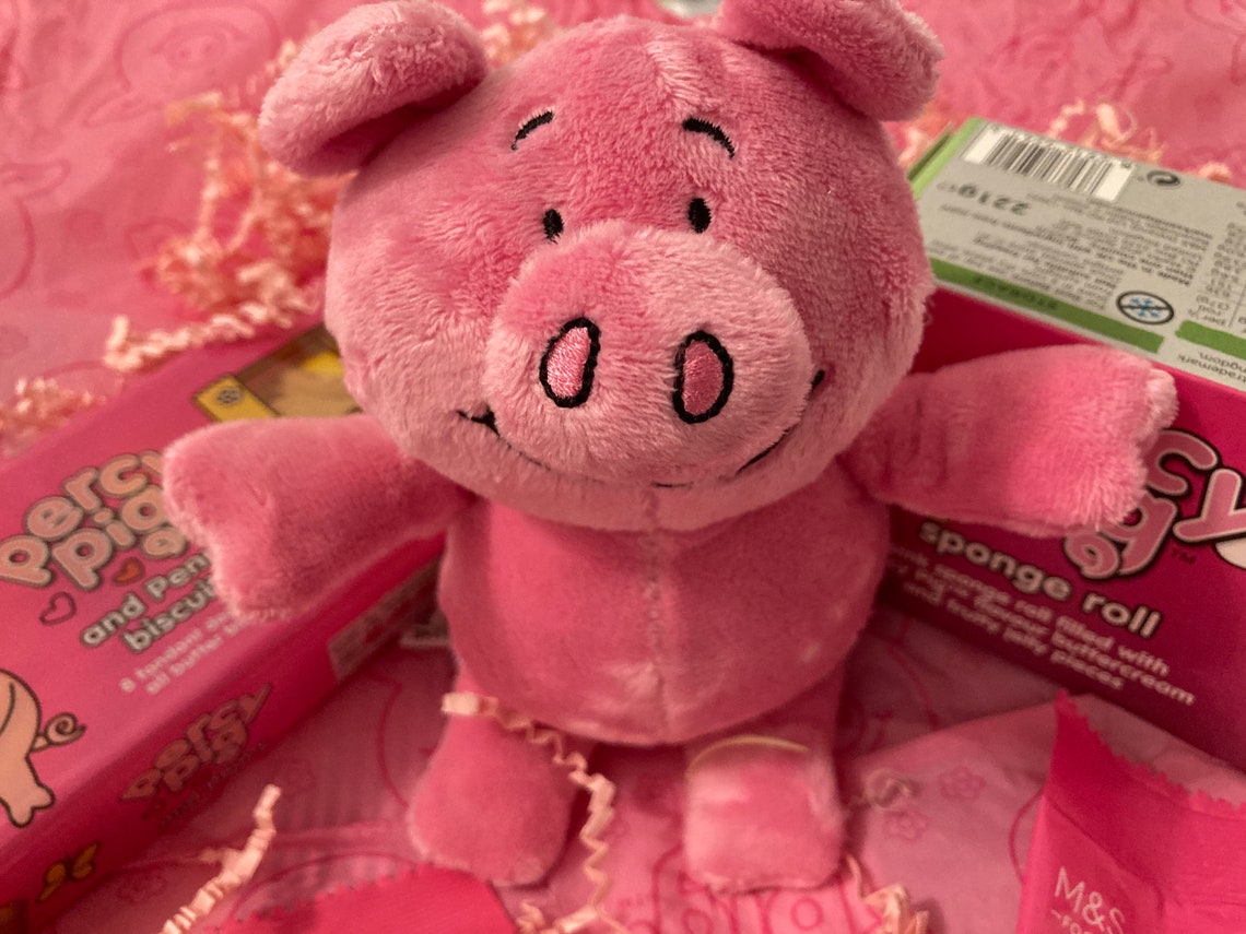 Percy Pig Soft Toy Hamper Etsy