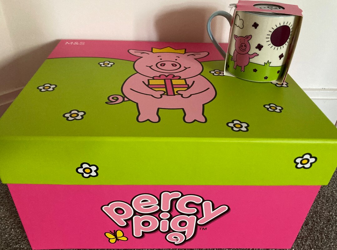 Percy Pig Gift Box and Percy Pig Colour Changing Mug With Etsy
