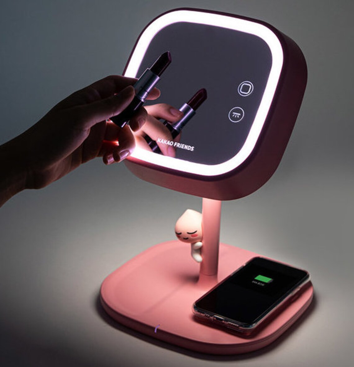Smart Wireless Charging LED Mirror Stand Mood light PD fast Etsy