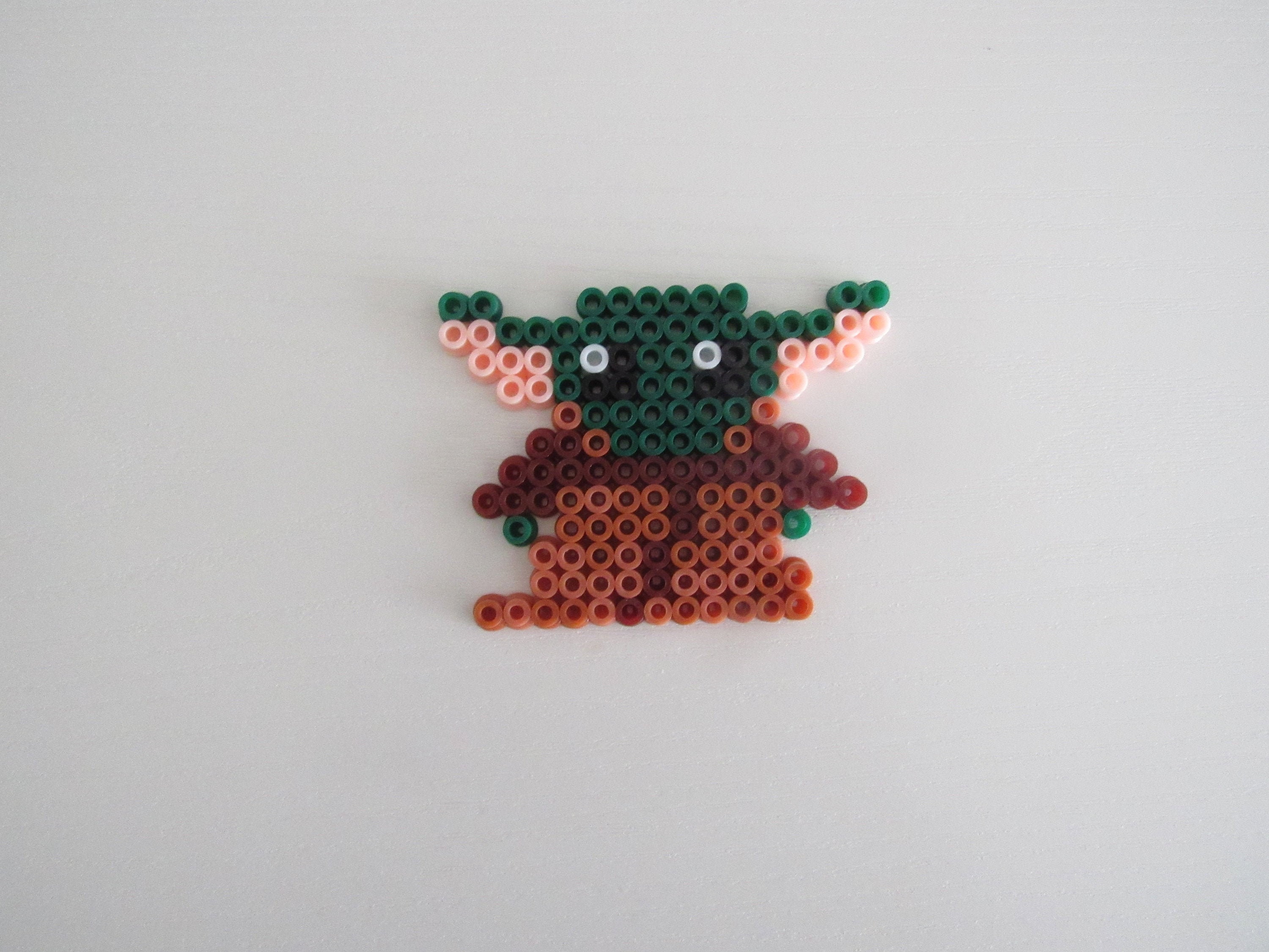 Baby Yoda Fuse Bead Collectable Etsy