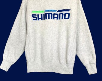 Vintage Shimano Crew Neck Sweatshirt - Etsy