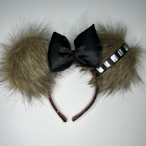 Chewbacca  (Chewie) inspired mouse ears