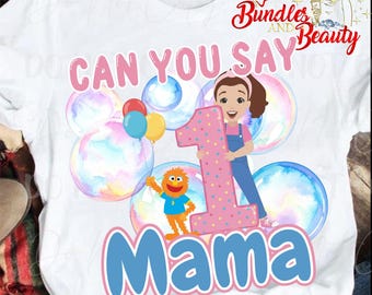 Ms. R@chel Mama und Dada PNG (digitaler Download)