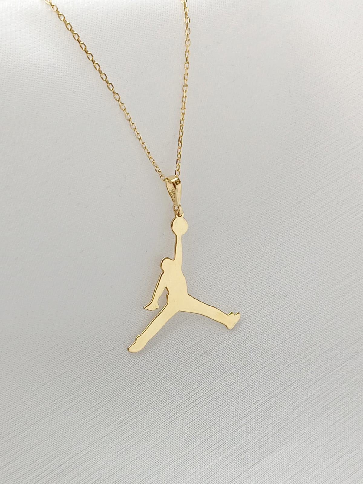 Sterling Silver Michael Jordan Necklace-jumpman Necklacbasketball ...