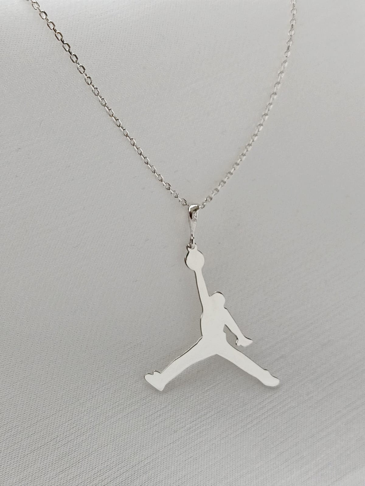 Sterling Silver Michael Jordan Necklacejumpman Necklacbasketball