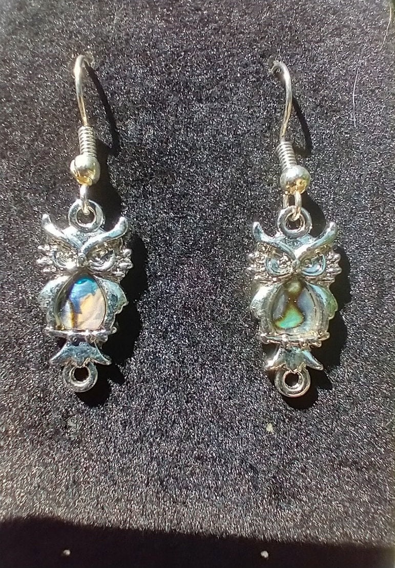 Owl Dangle Handmade Earrings