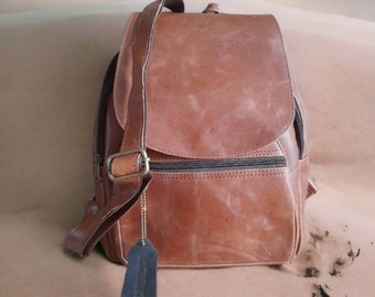 Leather backpack, leather accessories for men, personalized leather accessories, women leather backpack, leather laptop backpack, backpack