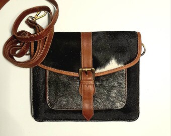 Cowhide Bag | Cowhide | Free Shipping | Cross body | Hippie Bag | Boho Bag | Free Shipping | Handmade Bag | western bag |