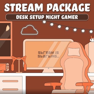 Twitch Overlay, Animated Stream Overlay Package, Cute Autumn Twitch Pack, Gaming Twitch Fall Overlay, Purple Twitch Streamer, Twitch Panels