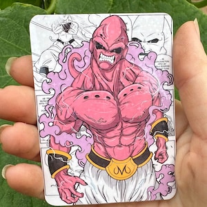 Dragon Ball DBZ résistant à l'eau taille carte standard en verre brisé Holo