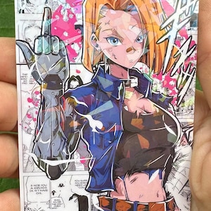 Dragon Ball DBZ résistant à l'eau taille carte standard en verre brisé Holo