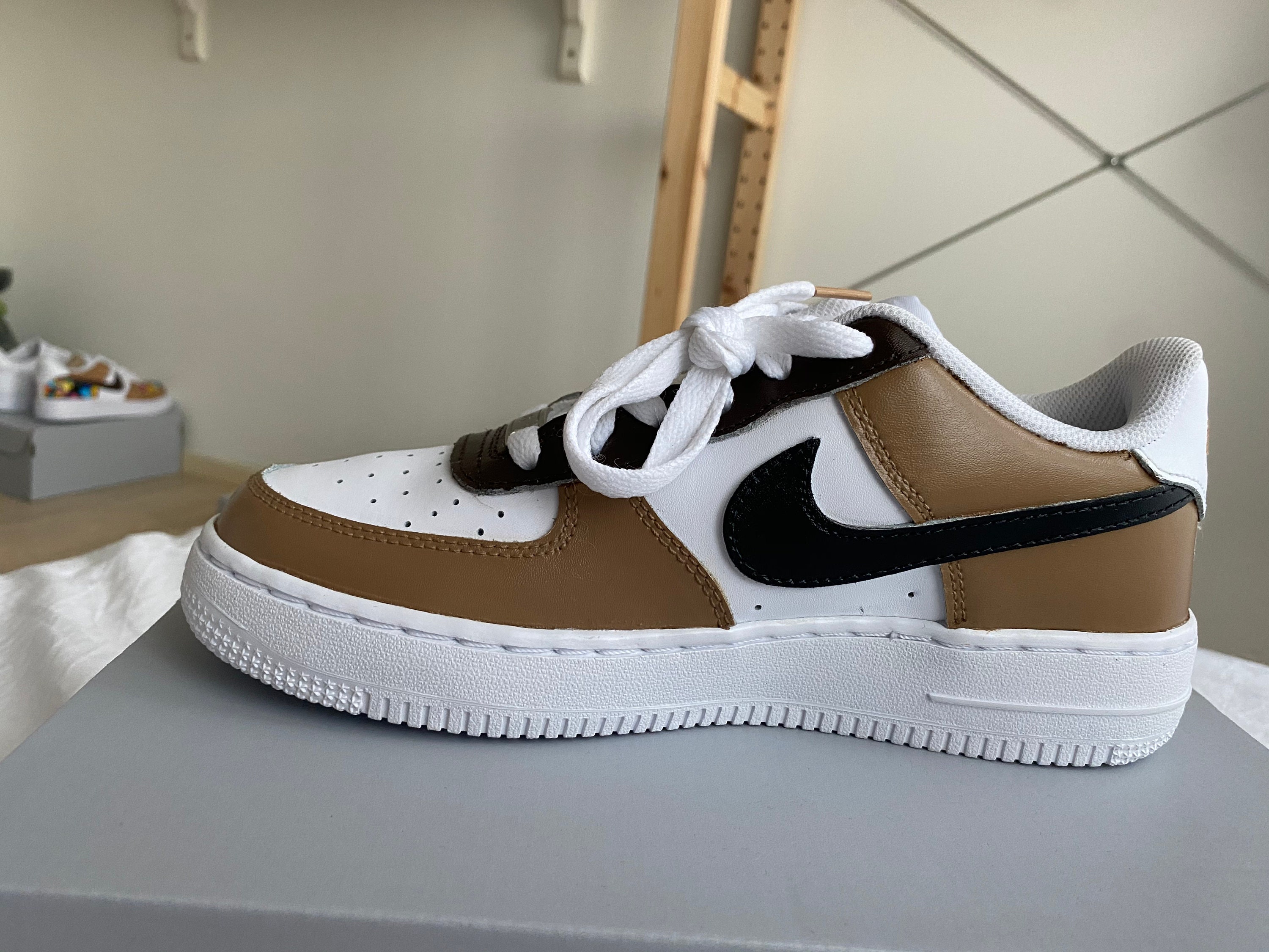 custom air force 1 nude