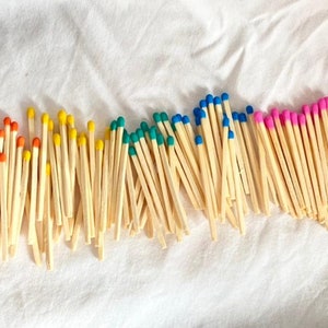 Coloured Matches image 3