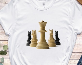 Chess Shirt, Chess piece, Checkmate Shirt, Gift for Chess Geek, Chess Player Shirt