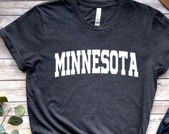 Minnesota State Shirt, Minnesota Tshirt, Minnesota Lover Tee, Unisex Gift, Friend, Women, Men